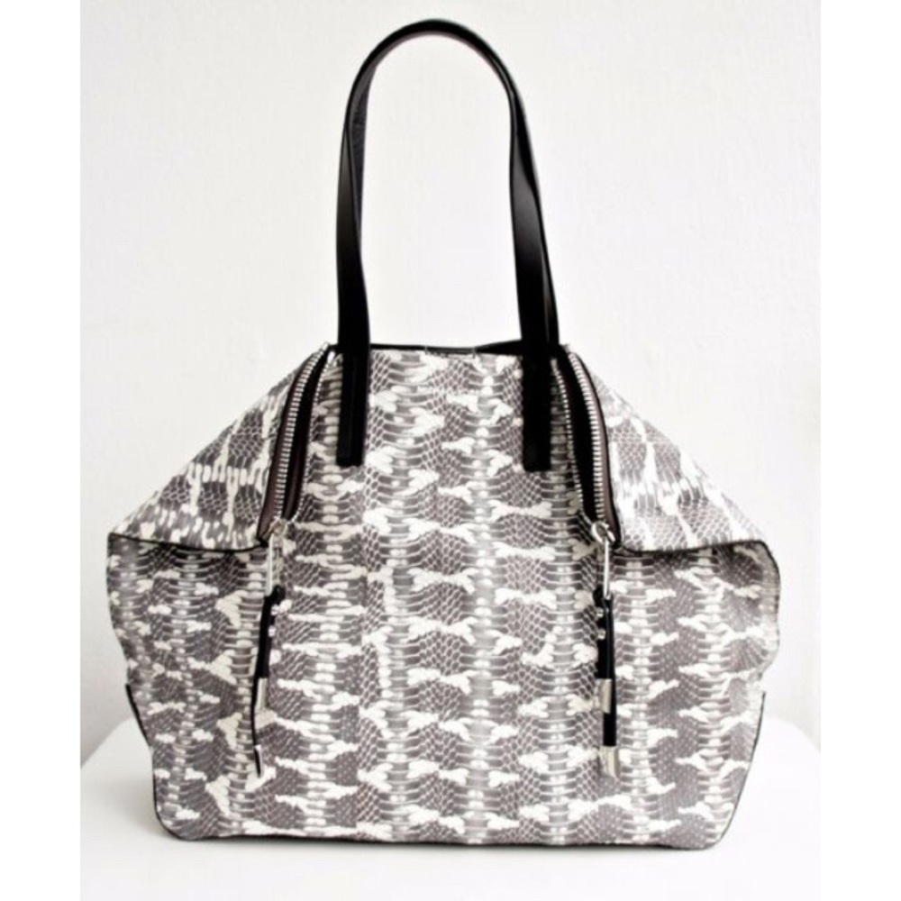 Genuine Snake “Harlow” Tote